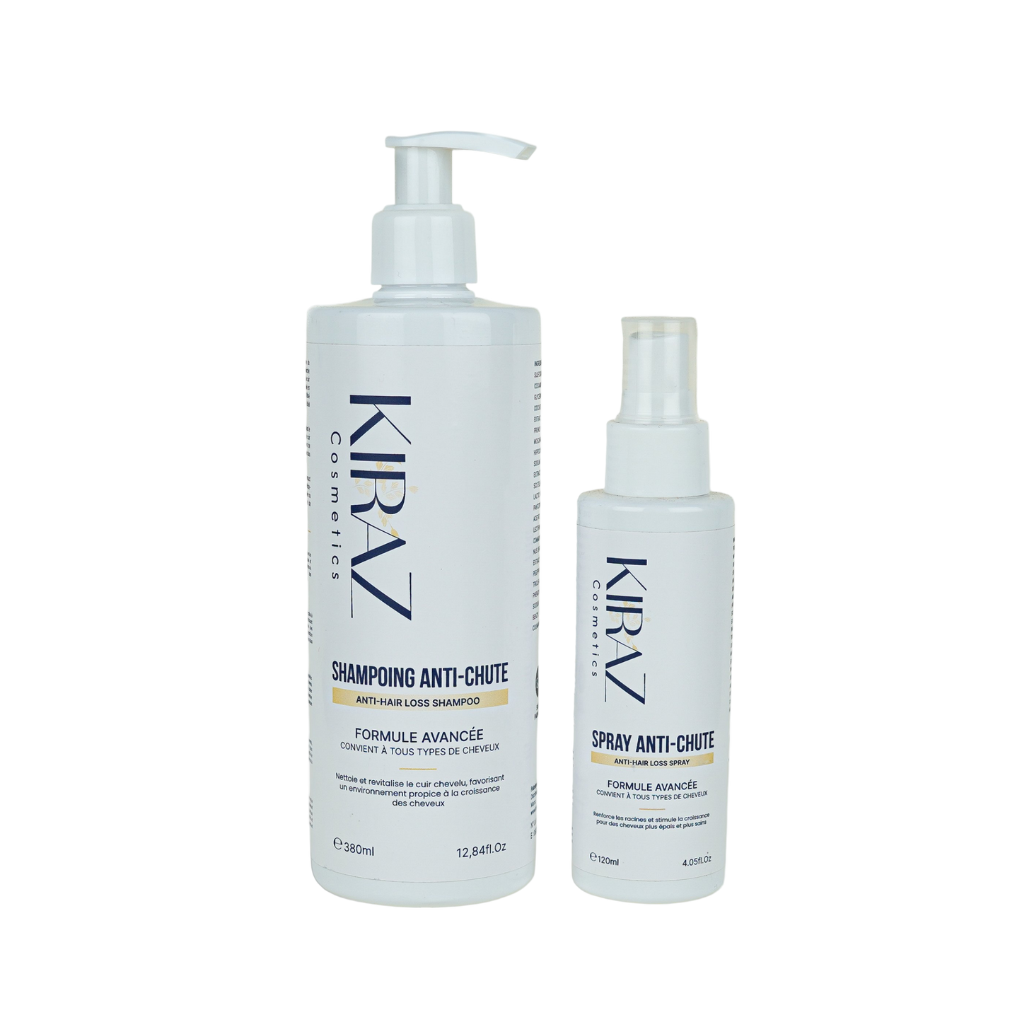 Pack Shampoing + Spray antichute – Force & Densité