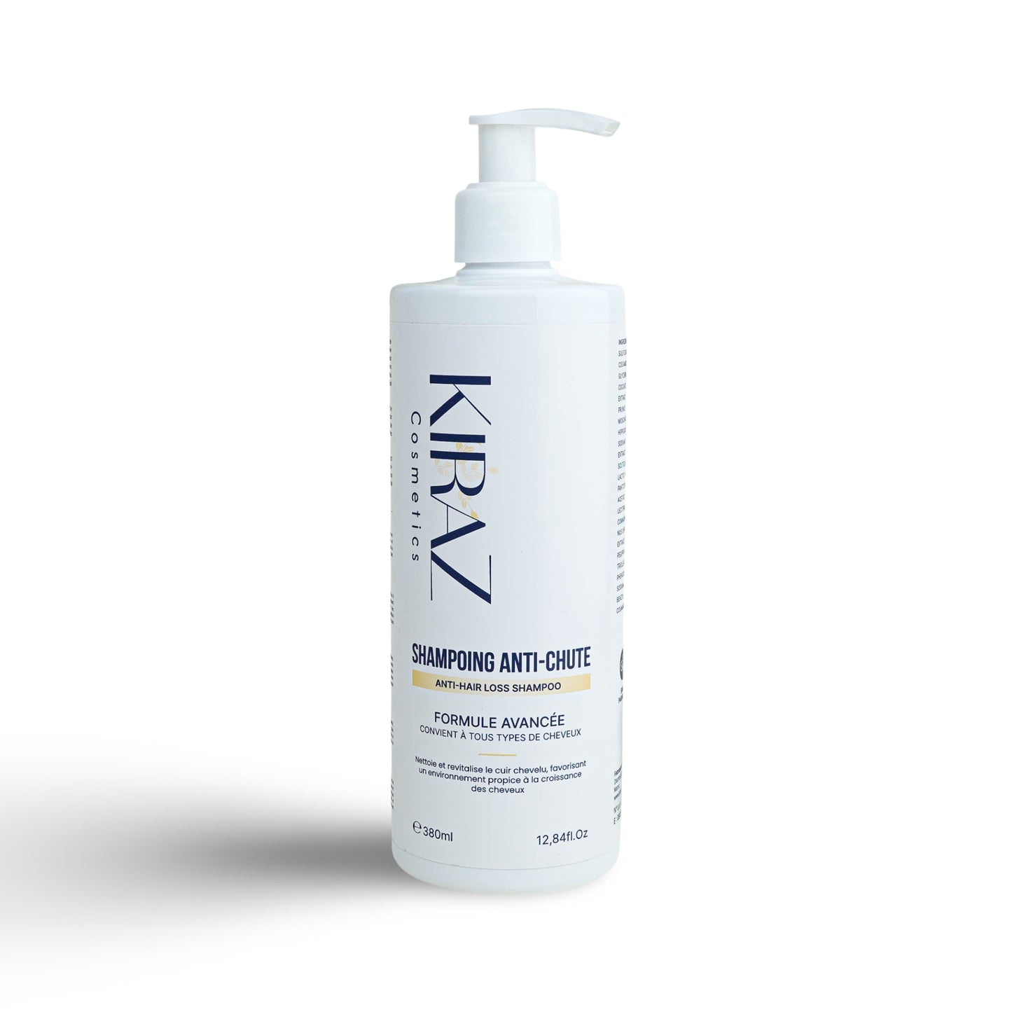 Shampoing antichute sans sulfate – 380 ml